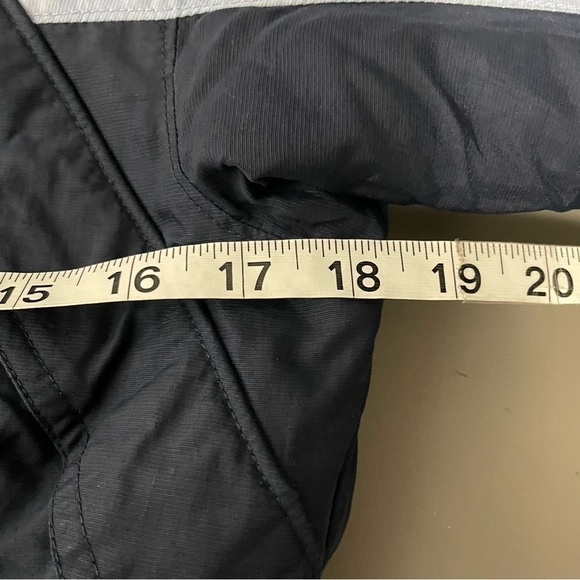 Columbia Winter Coat | Turtleneck, Zip & Snap Closure | Blue & Black | Size 7 - Picture 9 of 10